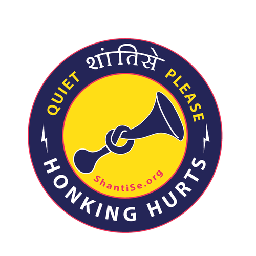 Designs for a no-honking campaign Design by SilverPen Designs