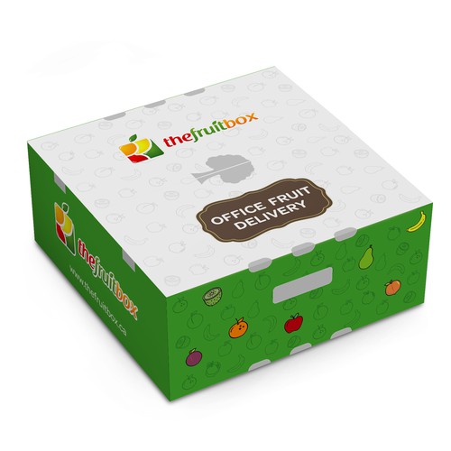 Professional Design for Cardboard Fruit Box Packaging Design by DesignSBS