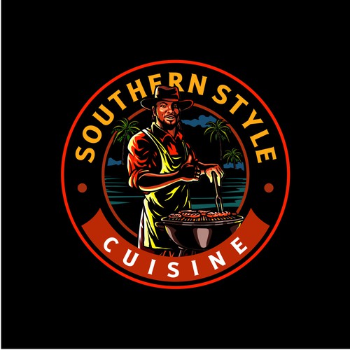 Vintage Logo for Dallas Soul Food Restaurant Design by brint'X