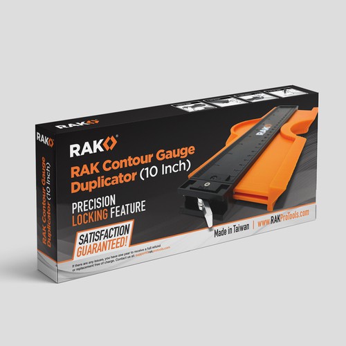 Design eye catching box packaging for RAK Pro Tools Design by C7Z