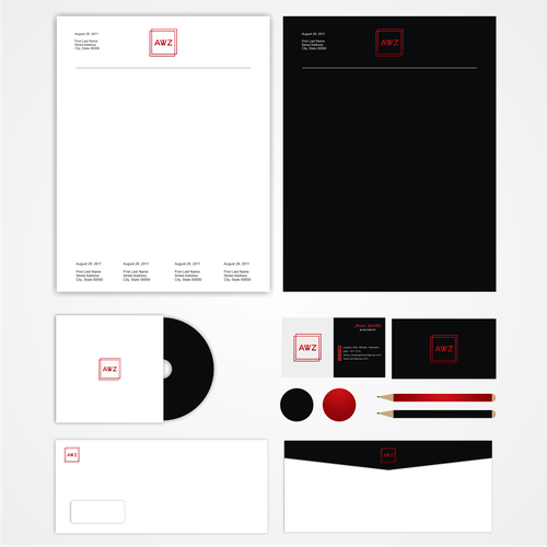 Logo y paquete de imagen corporativa propuesta en el concurso por c@n-vas