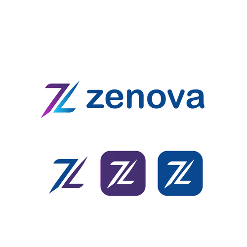 Zenova Logo: Revolutionary suite of health and wellness mobile apps Design by TanniX