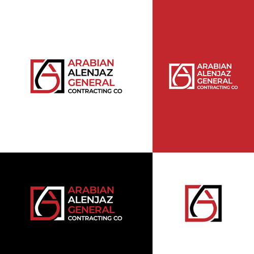 “Modern Industrial Logo for AAGC – Construction & Contracting Company” Design by CaptainZZ