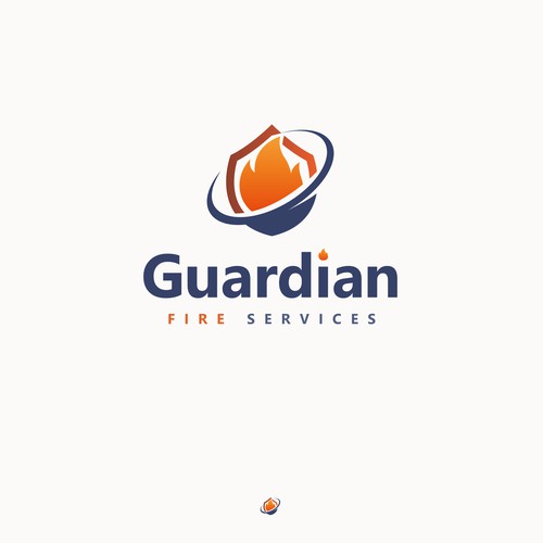 Guardian Fire Services Design by Owlman Creatives