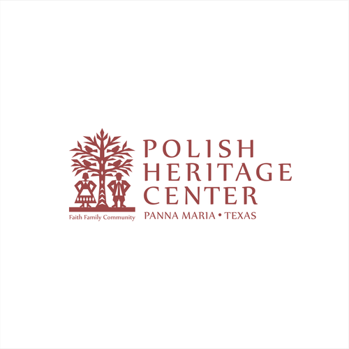 Designs Polish Heritage Center Panna Maria Texas Logo creations