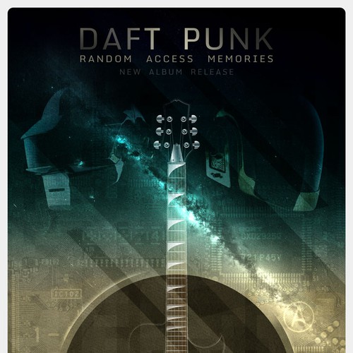 99designs community contest: create a Daft Punk concert poster Design by vlad berea