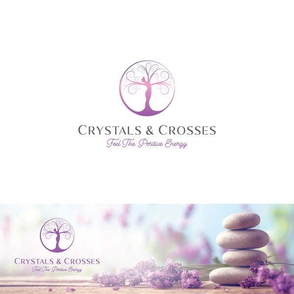 u l t r a m a r i n™さんによる「Logo for Crystals & Crosses」のデザイン