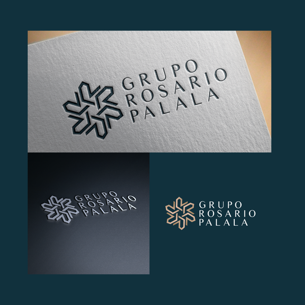 Design by DeyXyner™ titled "Elegant logo design for Grupo Rosario Palala"