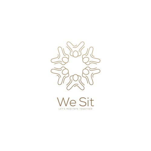 A logo to make people meditate together for a better world Design by Nglray