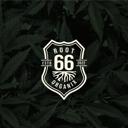 Root 66 Organix (Cannabis, Marijuana, Weed,Retail) Design by gravisio