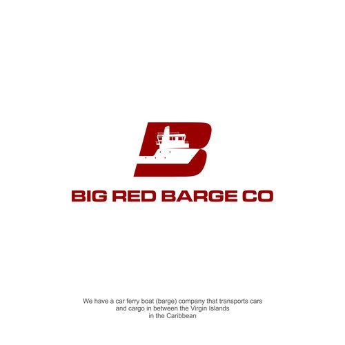 Create the logo for Big Red Barge Company Design by sevenart99