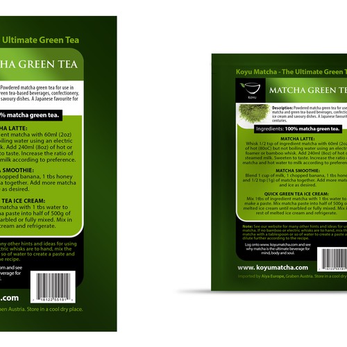 Runner-up design by imöeng