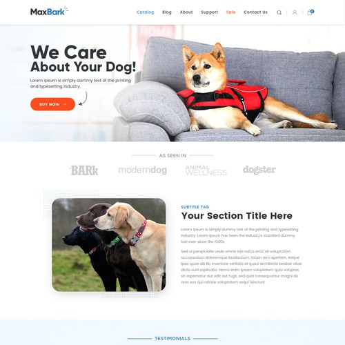 Webpage Design (e-commerce) - Guaranteed - Top Rated - Highly Responsive Design by Dezine Crazy