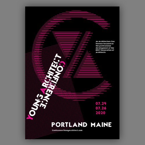 Poster Design for Millennial Architecture Conference Design by Platinum club