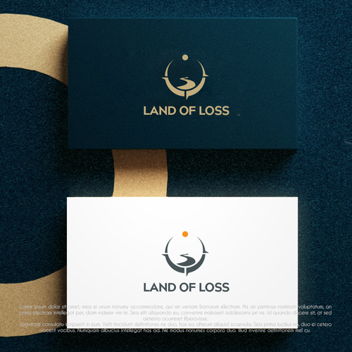 Land Of Loss Grief Circle for Farthers  logo Design por pixelgarden