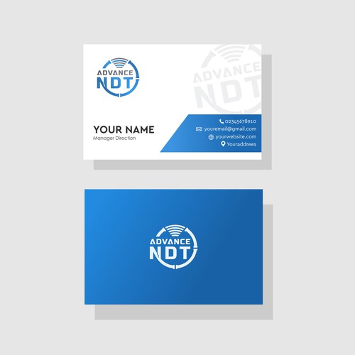 Industrial logo and business card design. Training and consulting firm. Design by NuriCreative