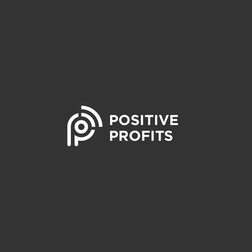 Positive Profits Logo Design by NUR (LoGo)