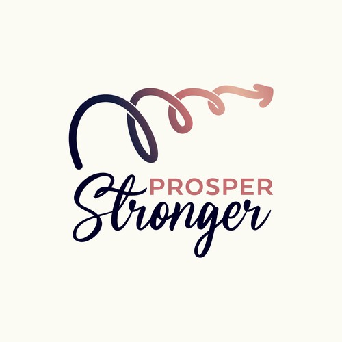 Prosper Stronger Logo Design by Julia   Fernandes