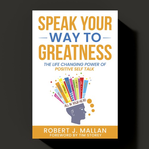 Speak Your Way to Greatness Book Cover Design Design by AIMVISION