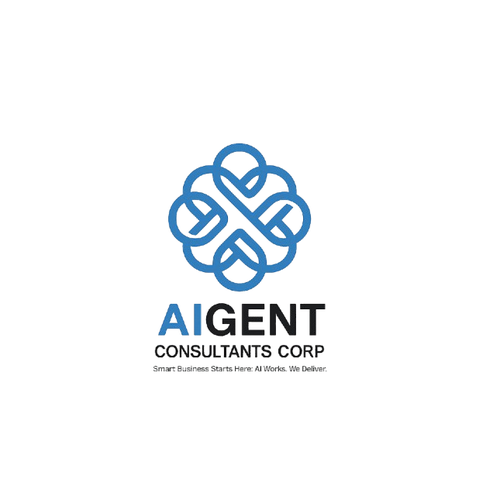 AI Agent Company: Appealing to small to medium sized businesses. Design by Ash_pleasantdesigns