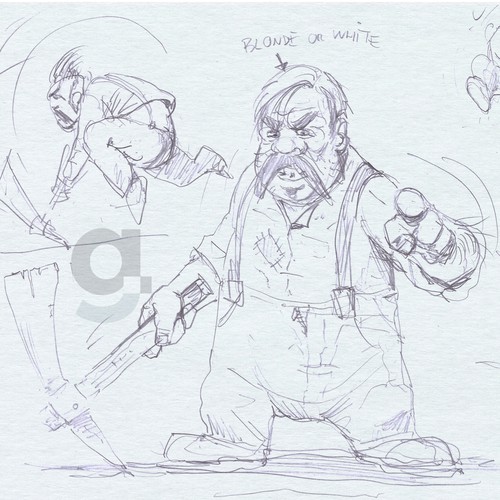 Create a capturing game character! Design by artgian