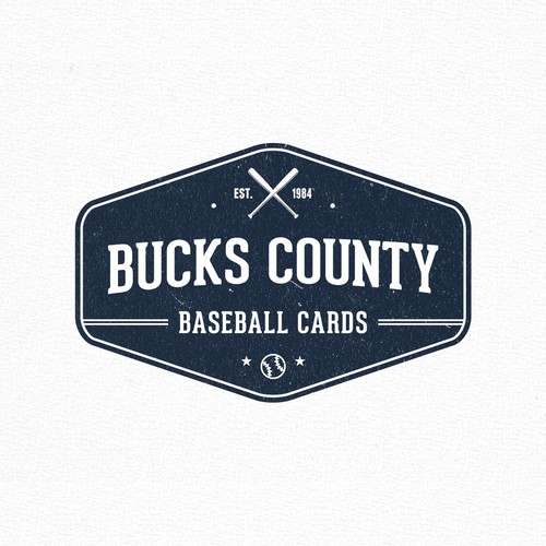 Create a corporate logo for vintage sports memorabilia store Logo