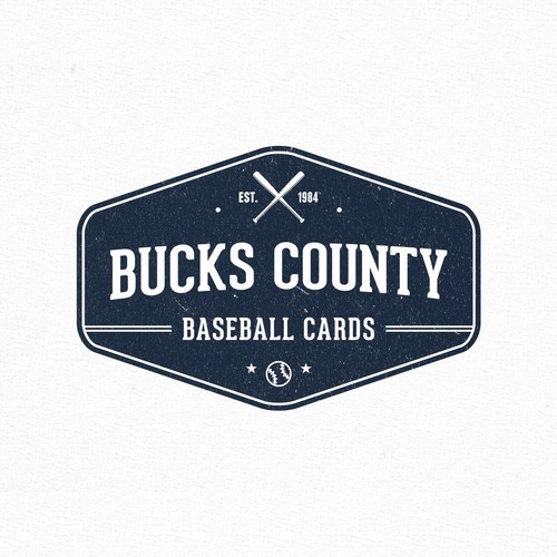 BUCKS COUNTY BASEBALL CO. RETRO ADULT T-SHIRT - Bucks County