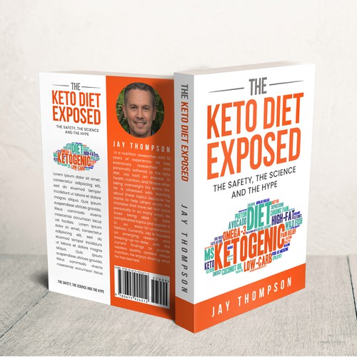 Create a cover for a book titled “The Keto Diet Exposed” Design by Zahari Studio