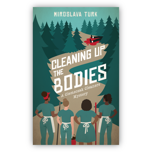 "Striking Book Cover for a Suspense Novel" winning Social media page