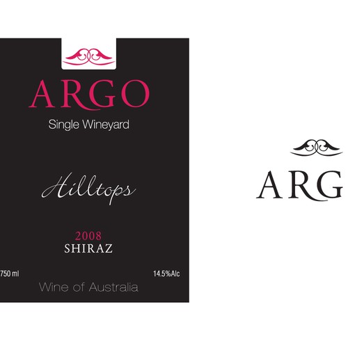 Sophisticated new wine label for premium brand Design por Vlad Mirza