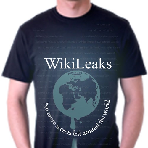 New t-shirt design(s) wanted for WikiLeaks デザイン by kirandbird