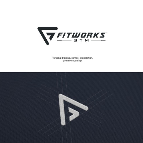 Fitworks Gym needs a modern, clean logo and font without clutter Logo