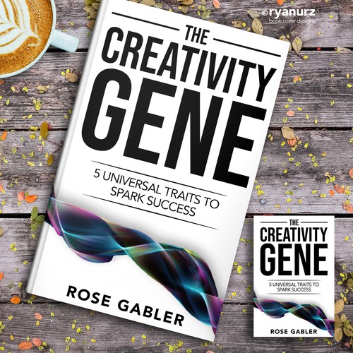 Design a powerful book cover to inspire creativity and connection! Design by ryanurz