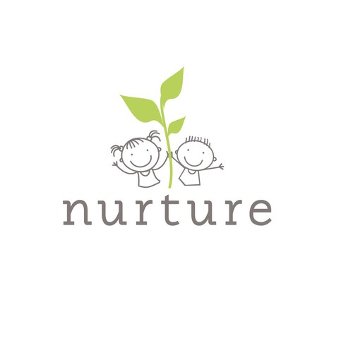 Craft a Heartwarming Logo for 'Nurture': A Pioneering, Holistic Childcare Center Design by meryofttheangels77