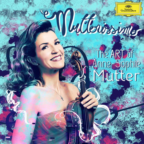 Illustrate the cover for Anne Sophie Mutter’s new album デザイン by eternal_sunshine