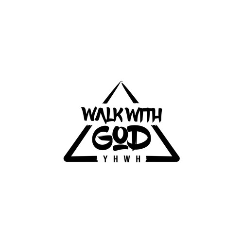 Walk With God Minimalist Luxury Logo for a Modern Faith & Fashion Brand Design by dreamlines