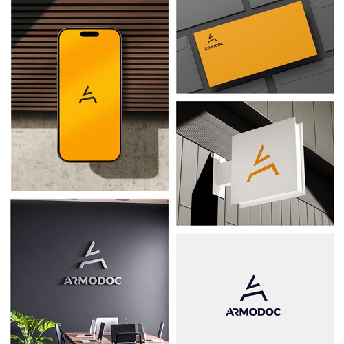 "Armodoc" winning Logo & social media pack