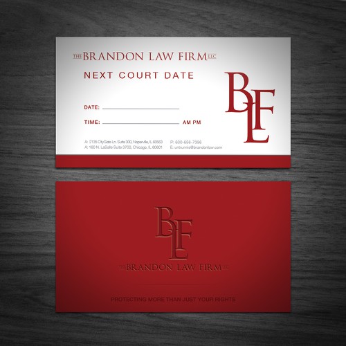 Create the next stationery for The Brandon Law Firm LLC  Design by Mili_Mi