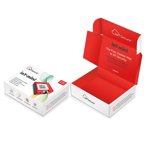 Startup needs BOLD mailer box for game-changing IoT Security Device Design by 18-Designs