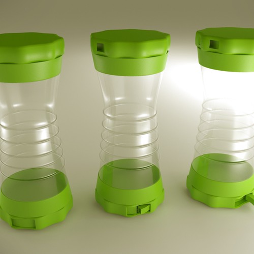 Unique Water Bottle Design for Athletes Design by jirbindicated