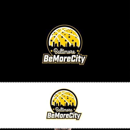 Basketball Logo for Team 'BeMoreCity' - Your Winning Logo Featured on Major Sports Network Design by ⭐ilLuXioNist⭐