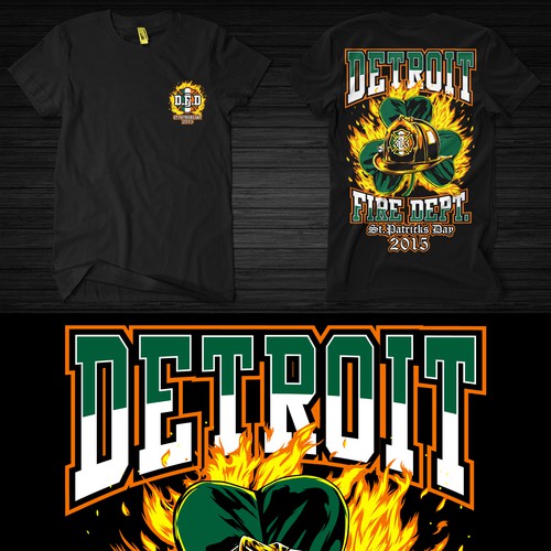 Detroit Tigers St. Patrick's Day T-Shirt