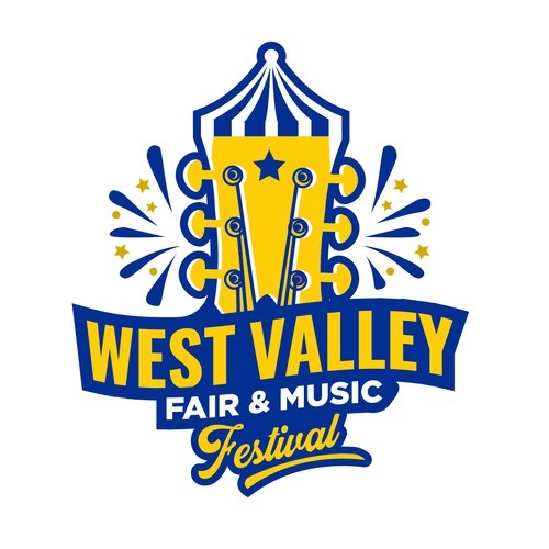 Logo design for West Valley Fair & Music Festival Design by Jacob Gomes