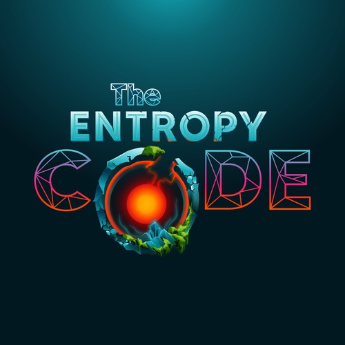 "What is the meaning of Life? Are we mere simulations?" Find Out! MOVIE TITLE CARD for "The Entropy Code" Design by InfiniDesign