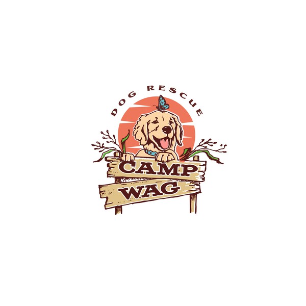 Design realizzato da Alex Mark. intitolato "camp wag"