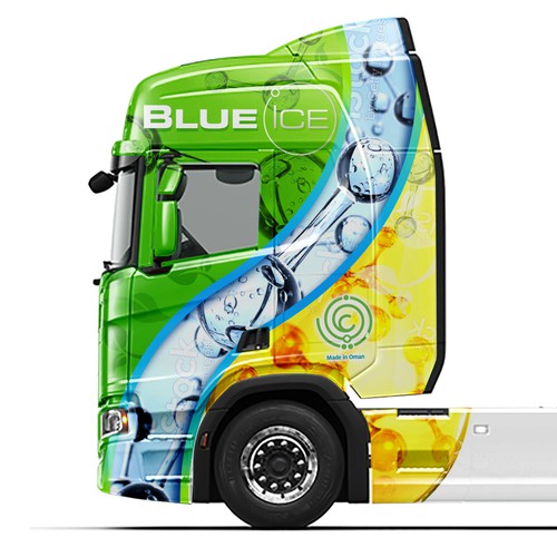 Wrapping Design for an Eco-Friendly Truck Design by ssrihayak