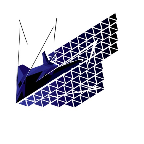 Tattoo with Stealth Bomber Design by BmrKnight