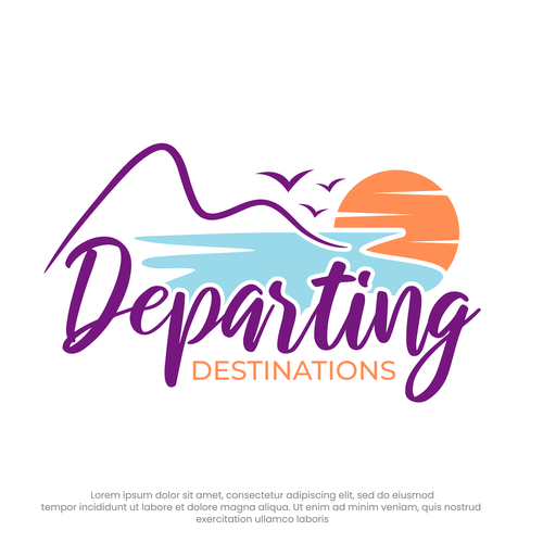 Need an outstanding logo for my new travel agent business! Design by Rekker