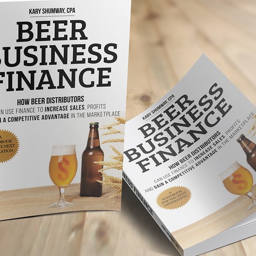 Design an award-winning book cover for the beer business Design by Ciusan