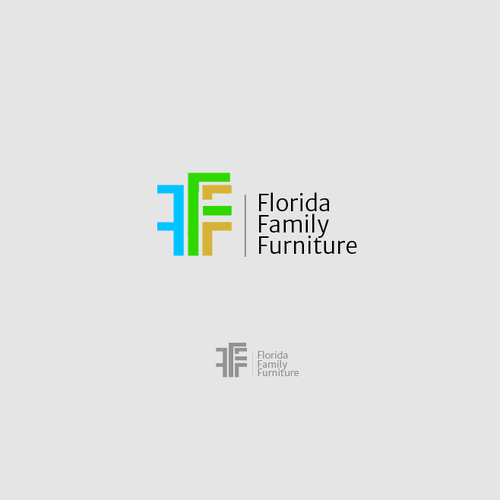 logo that displays the image of a family owned furniture store that sells quality at discount prices Diseño de EDGE114